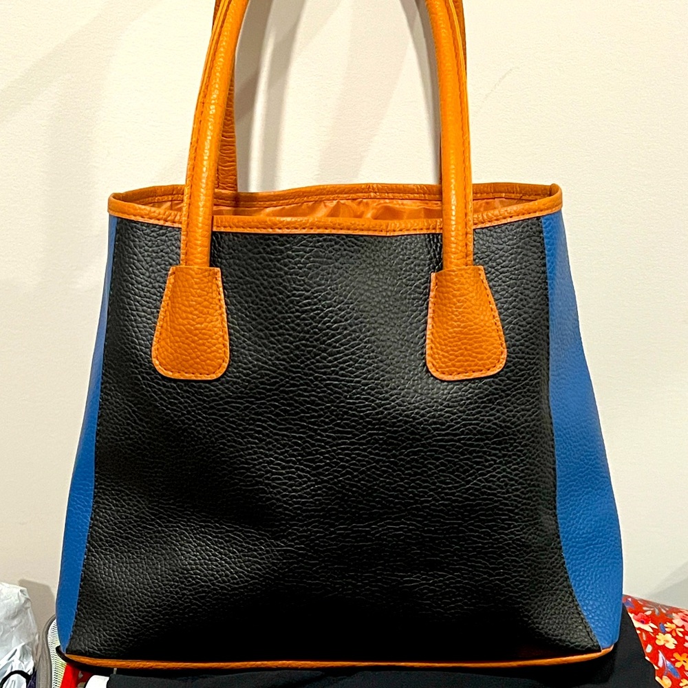 Neiman Marcus, New tote! Blue, navy and Brown!